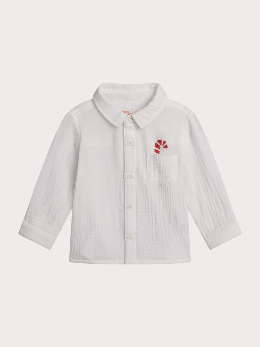 Camicia bianca per bambino