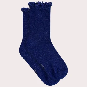 Calze Blu Lucide per Ragazze