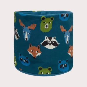 Snood Blu con Motivo Fantasia per Bambino