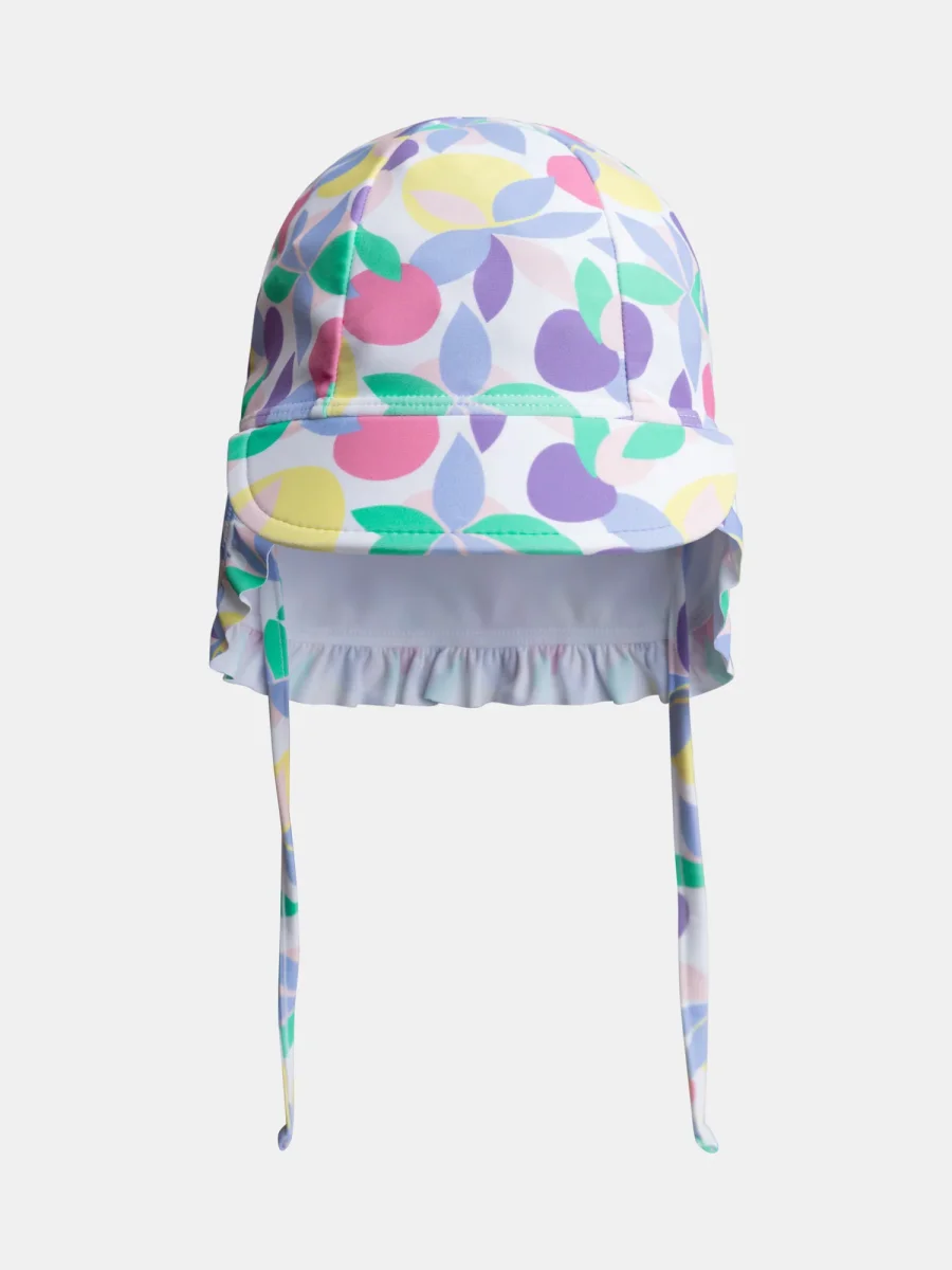 Casquette de bain UPF 50+ fantaisie pour bébé fille