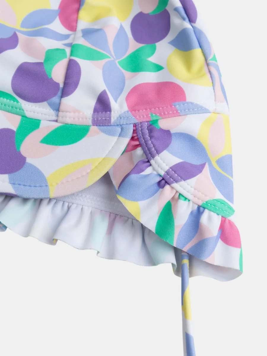 Casquette de bain UPF 50+ fantaisie pour bébé fille - immagine 4