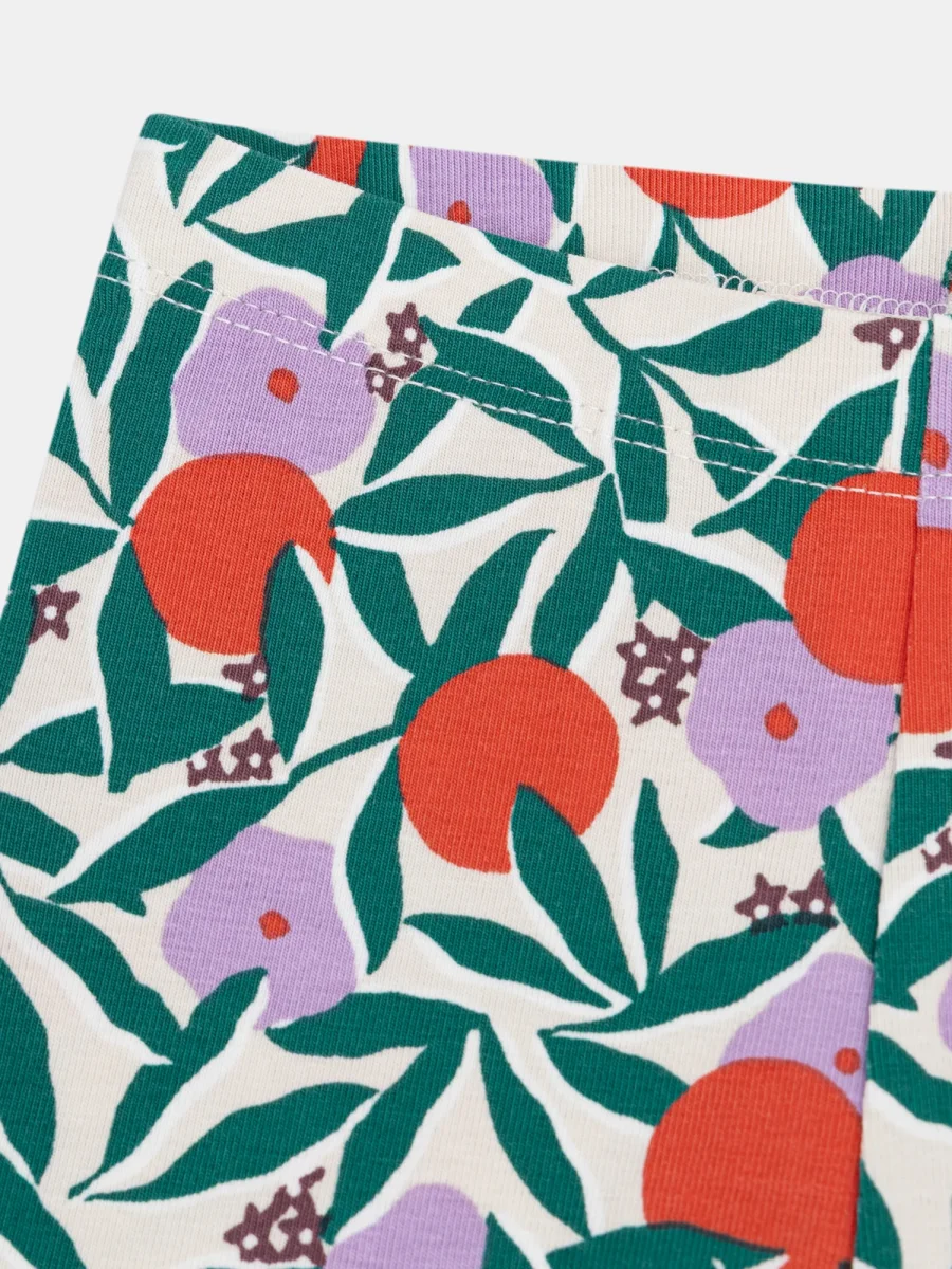 Leggings con stampa floreale per bambine - immagine 3